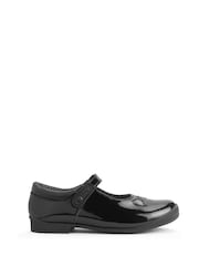 Start Rite Stardust Patent Leather Mary Jane School Black Shoes - Image 1 of 5