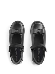 Start-Rite Flourish Black Leather Mary Jane School Shoes - Image 4 of 5