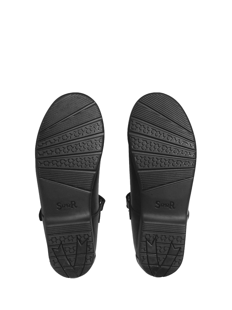 Start-Rite Flourish Black Leather Mary Jane School Shoes - Image 5 of 5