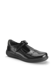 Start-Rite Hope Black Leather T Bar School Shoes - Image 3 of 6