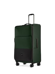 Verde - Antler Large Soft Stripe Suitcase - Imagen 1 de 6