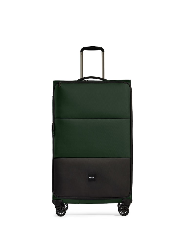 Verde - Antler Large Soft Stripe Suitcase - Imagen 2 de 6