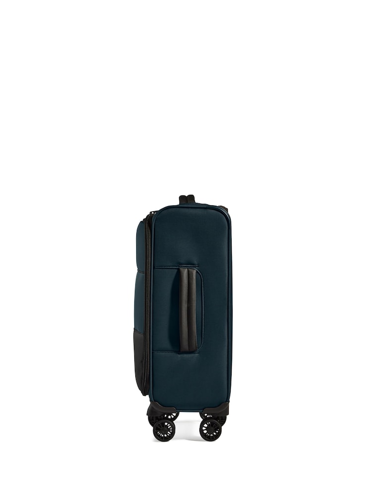Blauw - Antler Soft Stripe Suitcase - Image 4 of 6