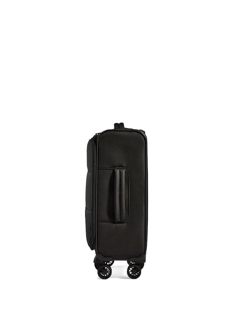 Zwart - Antler Soft Stripe Suitcase - Image 4 of 6