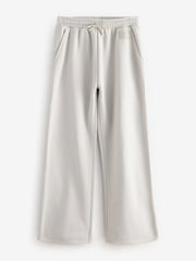 French Grey Wide Leg Tonal City Graphic Joggers - Image 5 of 7
