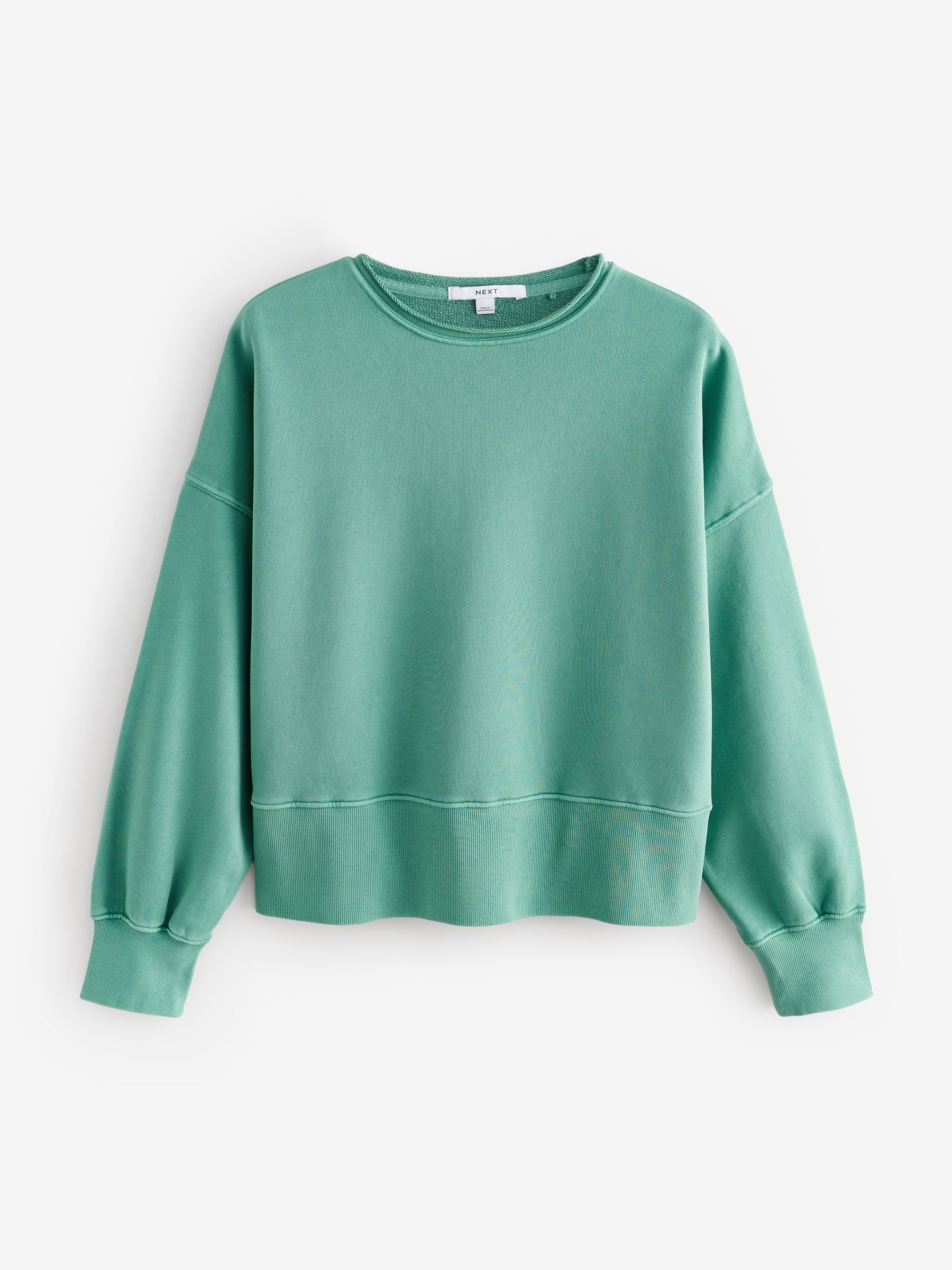 【BLUER】Over-fit Raw-cutted Line Sweatshirts BLR BLUER】OVER-FIT RAW-CUTTED LINE SWEATSHIRTS | OUR BRAND
