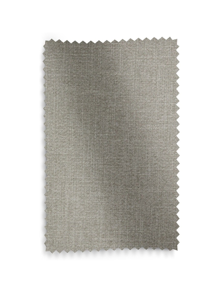 Brushed Weave Light Grey Larson Highback Armchair - Image 11 of 11