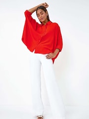 Roman Orange Relaxed Smart Stretch Shirt - Image 2 of 5