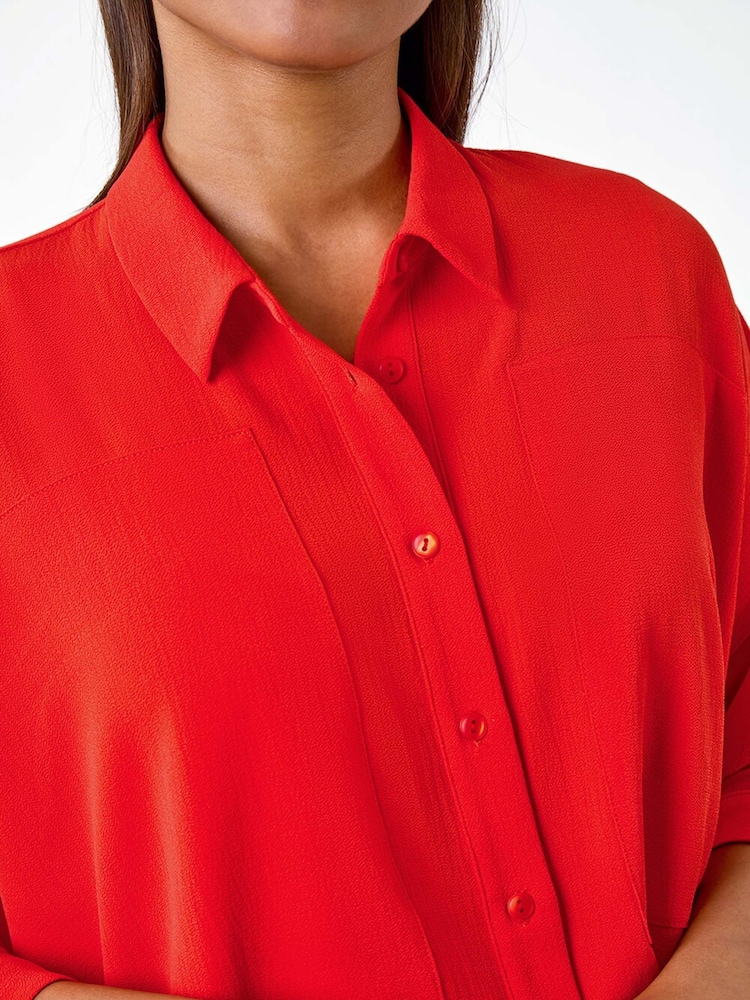 Roman Orange Relaxed Smart Stretch Shirt - Image 5 of 5