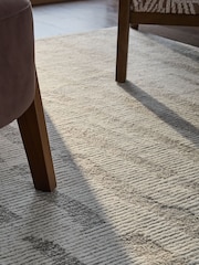 Natural Bronx Textured Abstract Rug - Image 3 of 6