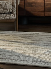 Natural Bronx Textured Abstract Rug - Image 4 of 6