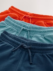 Blue Short Sleeve T-Shirts & Shorts Set 3 Pack (3mths-7yrs) - Image 11 of 11