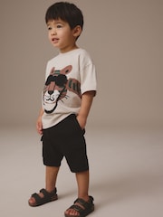 Stone Short Sleeve T-Shirt & Utility Shorts Set (3mths-7yrs) - Image 3 of 8