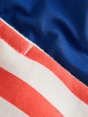 Blue Short Sleeve T-Shirt & Pattern Shorts Set (3mths-7yrs) - Image 7 of 8