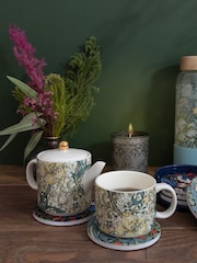 William Morris Blue Golden Lily Tea for One - Image 1 of 3