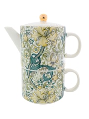 William Morris Blue Golden Lily Tea for One - Image 2 of 3