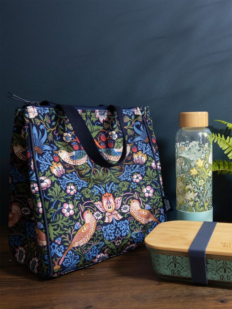 William Morris Strawberry Thief Lunch Bag - Image 1 of 5