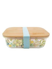 William Morris Blue Golden Lily Glass Lunch Box - Image 2 of 4