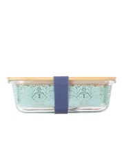 William Morris Blue Brother Rabbit Glass Lunch Box - Image 3 of 4