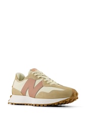 New Balance Cream Womens 327 Trainers - Image 2 of 8