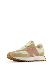 New Balance Cream Womens 327 Trainers - Image 3 of 8