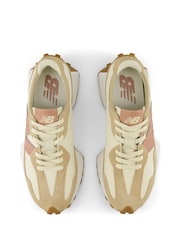 New Balance Cream Womens 327 Trainers - Image 8 of 8