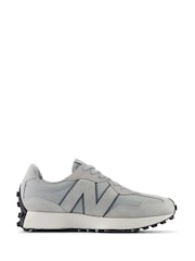 New Balance Grey Womens 327 Trainers - Image 1 of 12