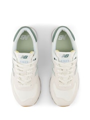 Weiß-grün - New Balance 574 Damen-Sneaker - Bild 13 von 13
