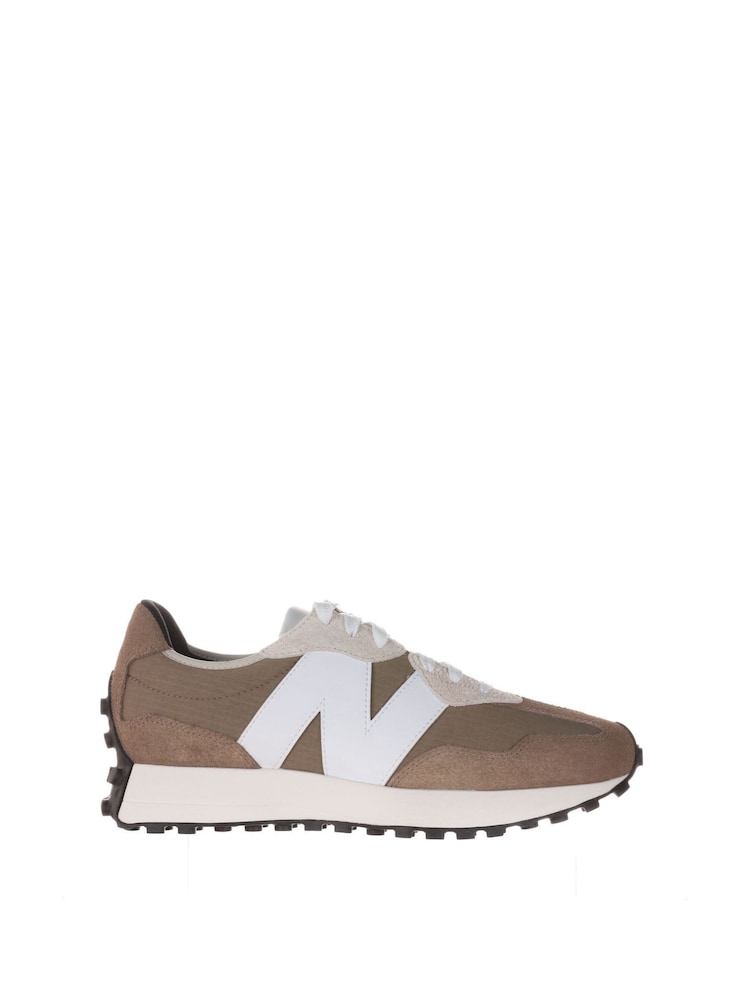New Balance Brown Womens 327 Trainers - Image 1 of 10