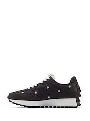 New Balance Black Chrome Womens 327 Trainers - Image 3 of 9