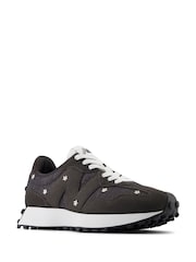 New Balance Black Chrome Womens 327 Trainers - Image 5 of 9