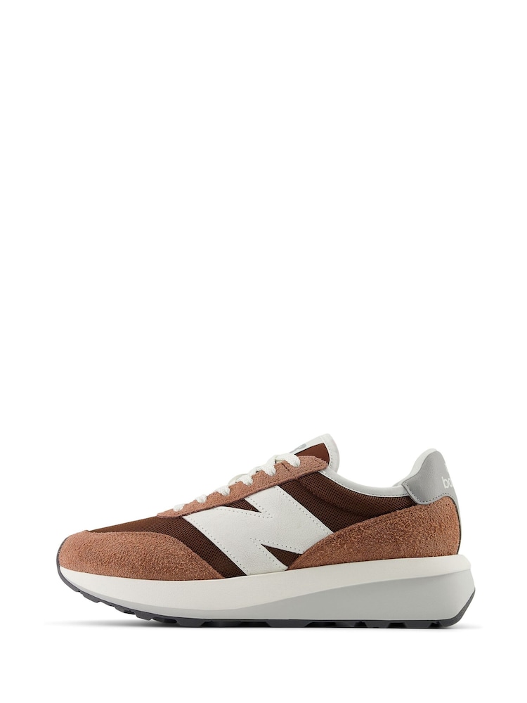 New Balance Brown Womens 327 Trainers - Image 2 of 9