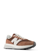 New Balance Brown Womens 327 Trainers - Image 3 of 9