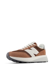 New Balance Brown Womens 327 Trainers - Image 4 of 9
