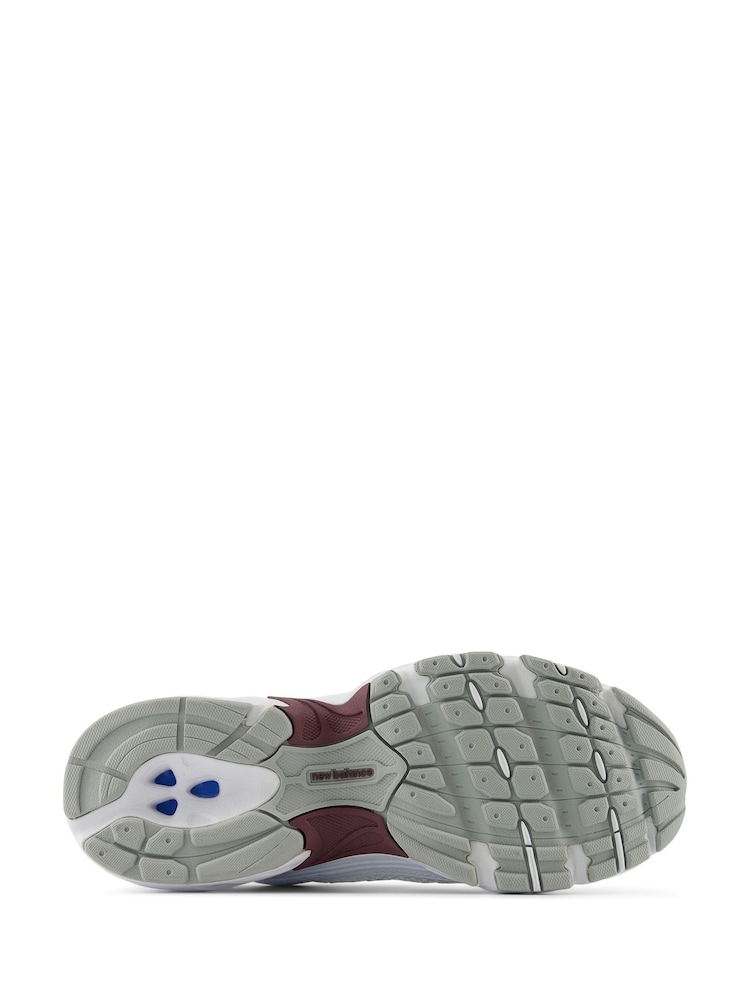 New Balance White/Burgundy Womens 530 Trainers - Image 12 of 12