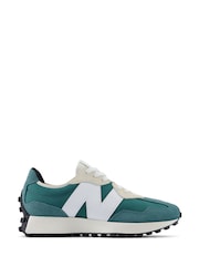 New Balance Green Womens 327 Trainers - Image 1 of 12