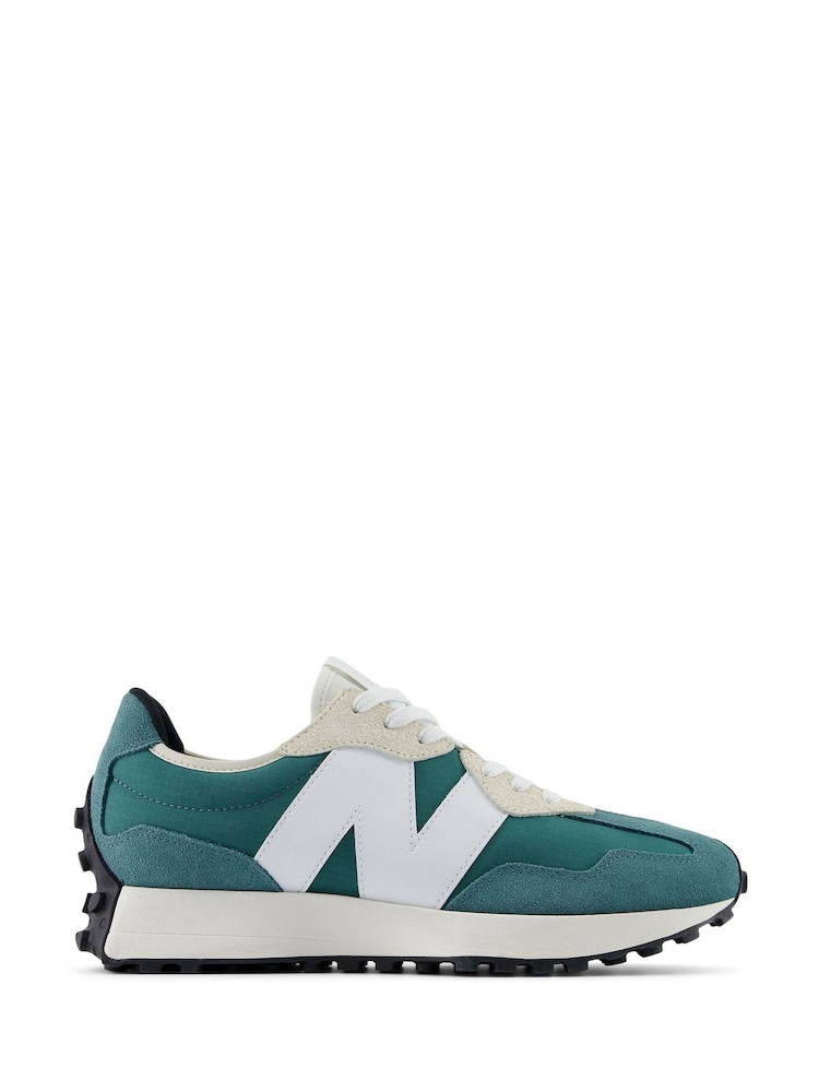 New Balance Green Womens 327 Trainers - Image 1 of 12