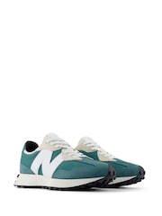 New Balance Green Womens 327 Trainers - Image 6 of 12