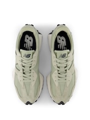 New Balance Neutral/Black Womens 327 Trainers - Image 10 of 11