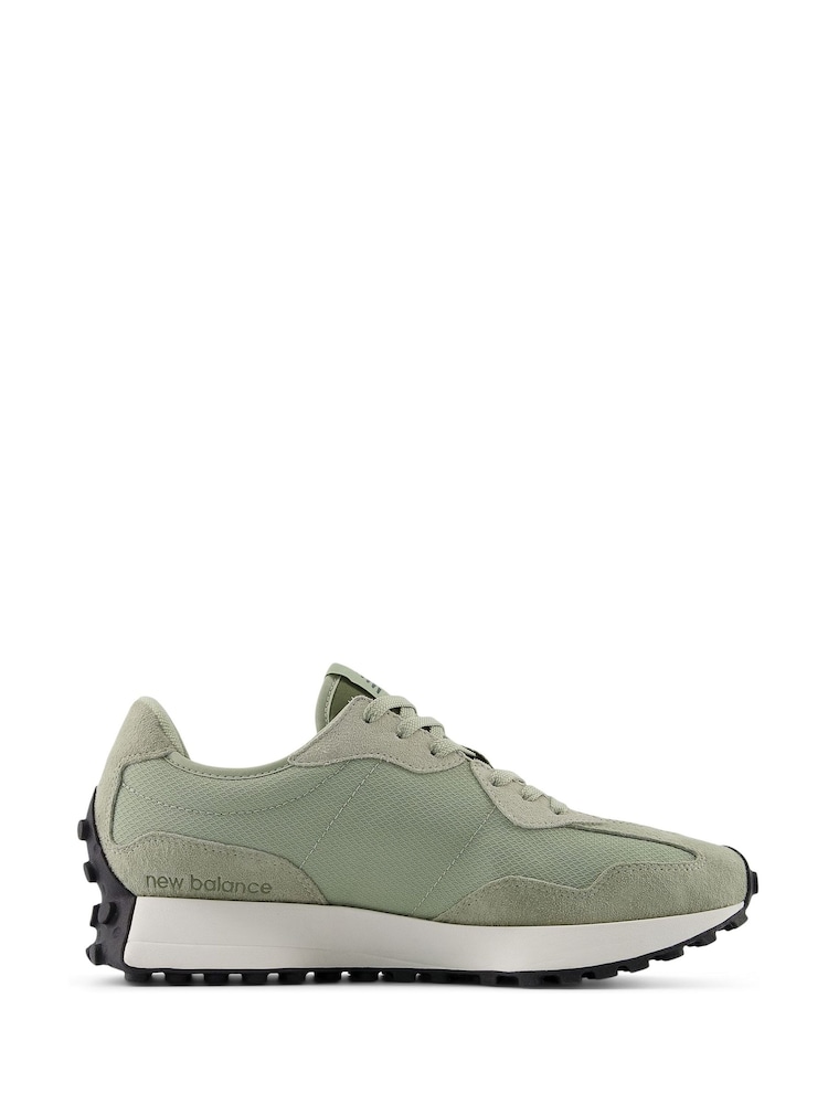 New Balance Neutral/Black Womens 327 Trainers - Image 3 of 11