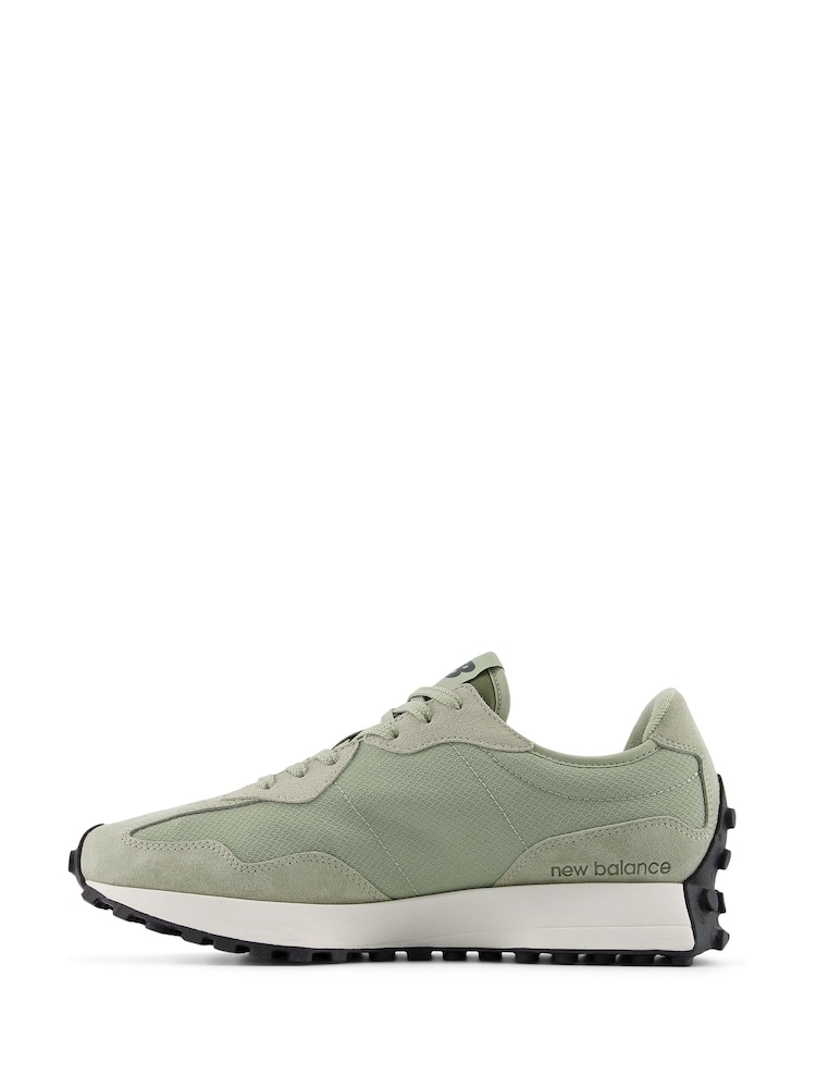 New Balance Neutral/Black Womens 327 Trainers - Image 4 of 11