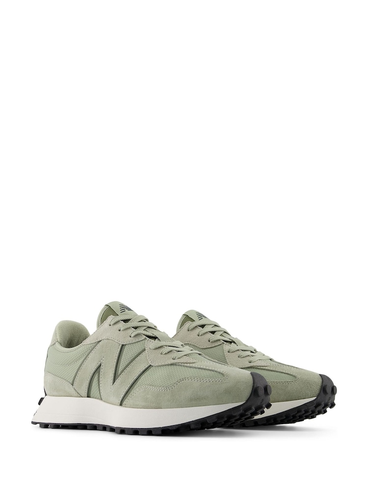 New Balance Neutral/Black Womens 327 Trainers - Image 7 of 11
