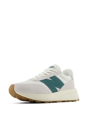 Белый/зеленый - Женские кроссовки New Balance 327 - Image 2 of 6