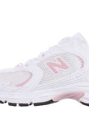 New Balance White/Pink Womens 530 Trainers - Image 7 of 11