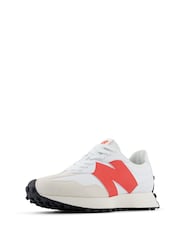 Белый/синий/красный - женские кроссовки New Balance 327 - Изображение 5 из 11