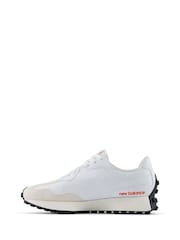 Белый/синий/красный - женские кроссовки New Balance 327 - Изображение 7 из 11