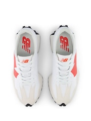 Белый/синий/красный - женские кроссовки New Balance 327 - Изображение 9 из 11