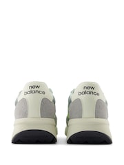 New Balance Grey/Yellow Womens 327 Trainers - Image 7 of 10