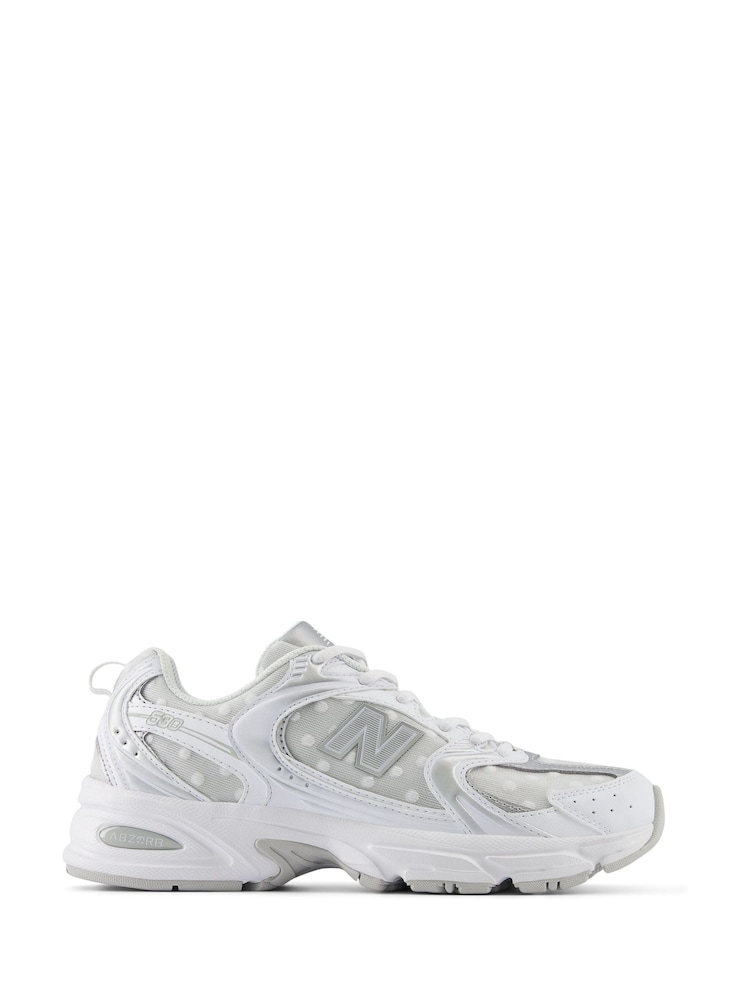 New Balance White Ecru Womens 530 Trainers - Image 2 of 11