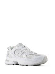 New Balance White Ecru Womens 530 Trainers - Image 4 of 11